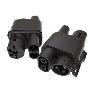 מתאם CCS2 ל CCS1 לרכב חשמלי 250KW - טעינה מהירה לרכב אמריקאי - מחיר מבצע