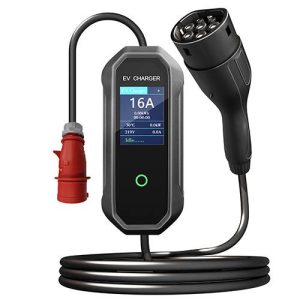 מטען נייד תלת פאזי לרכב חשמלי Braumers Portable EV Charger BREV-CS81T2-11KW 3