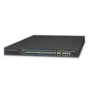 רכזת רשת 24+4 פורטים  Planet Switch Layer 3 24-Port 10G SFP+ + 4-Port 100G QSFP28