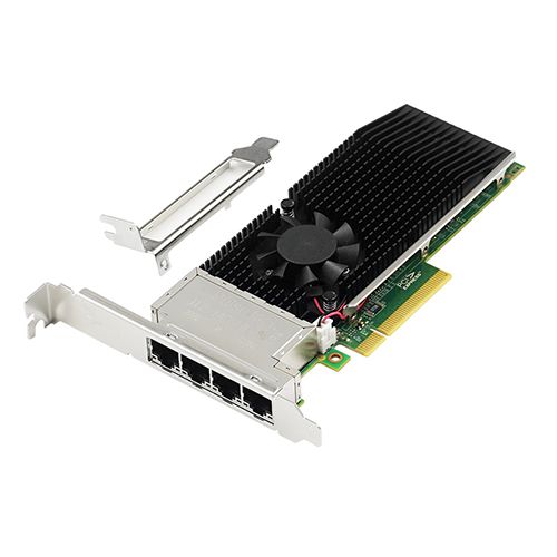 כרטיס רשת LREC9804BT Quad Port XL710 10Gbps Lan Card