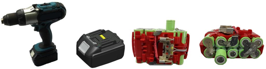 חידוש סוללות ליתיום לכלי עבודה של מקיטה Makita Li-ion 18V 3000mAh