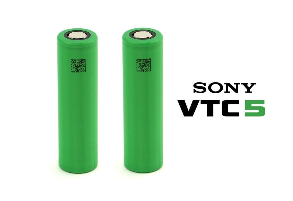 זוג סוללות ליתיום 18650 Sony VTC5 2600mAh 3.6V