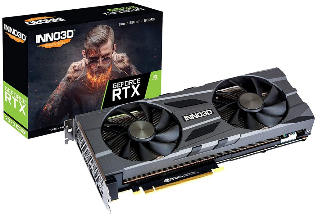 כרטיס מסך INNO3D GEFORCE RTX 2070 SUPER TWIN X2 OC