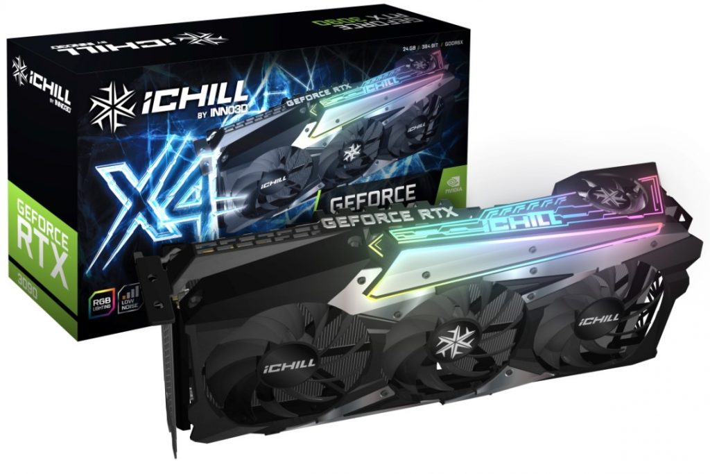 כרטיס מסך INNO3D GEFORCE RTX 3090 ICHILL X4
