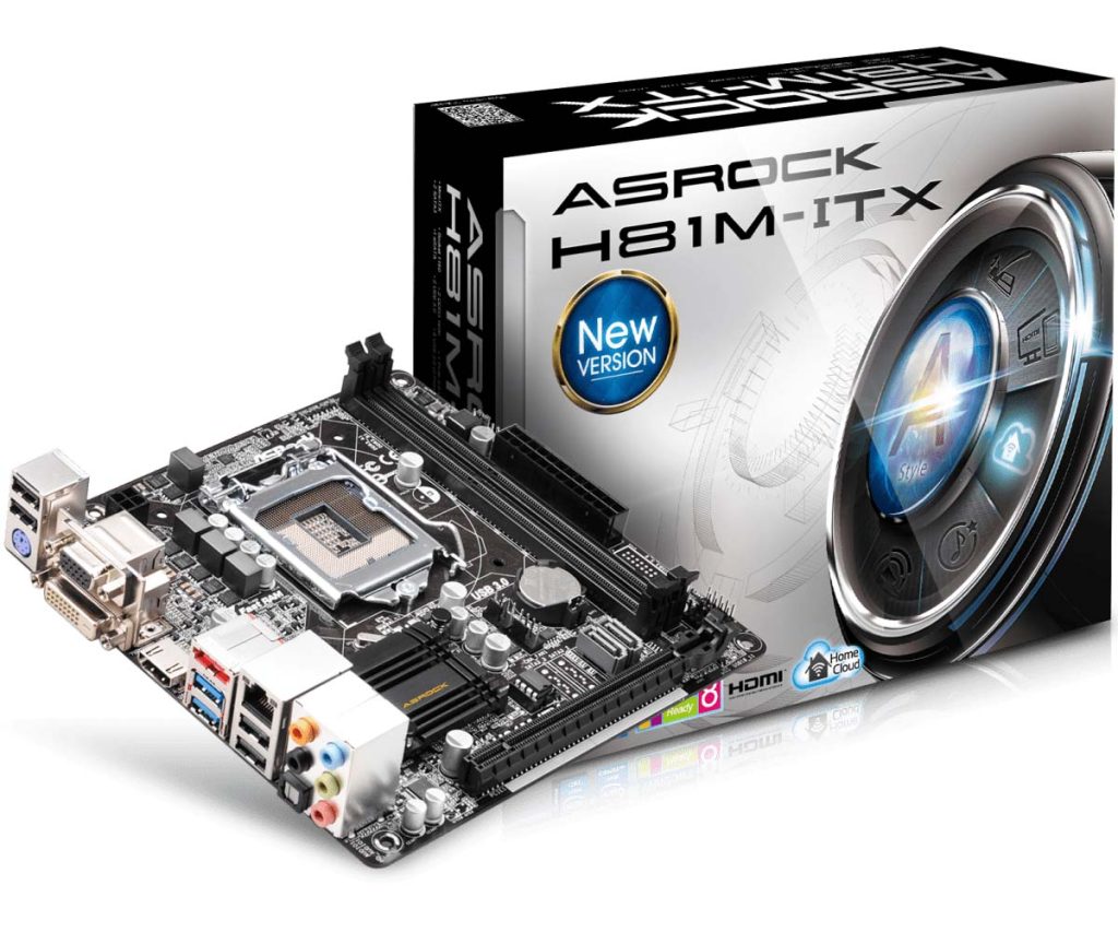 לוח אם ASRock H81M-ITX