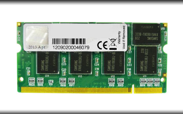 זיכרון למחשב נייד F1-2700CL3S-1GBSA