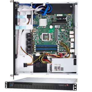 1U שרת כניסה Xeon E-2200 עם עומק קצר  Thunder CX GX38-B5550