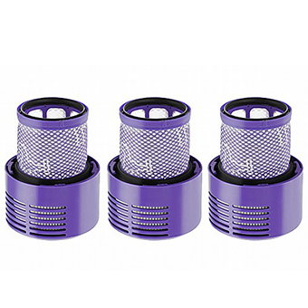שלושה פילטרים אחוריים לשואב אבק דייסון Dyson V10