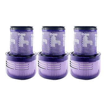 שלושה פילטרים לשואב אבק דייסון Dyson Filter V12