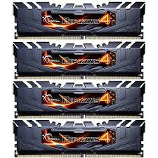 זיכרון למחשב נייח F4-2400C15Q-16GNT DDR4  2400Mhz G.SKILL
