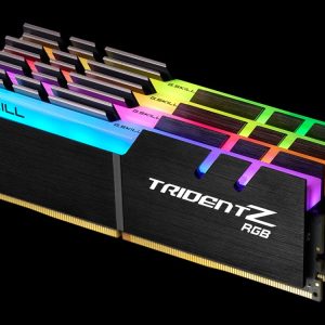 זיכרון למחשב נייח G.Skill DDR4 F4-3000C14Q-64GTZR 4x16GB 3000Mhz TridentZ RGB