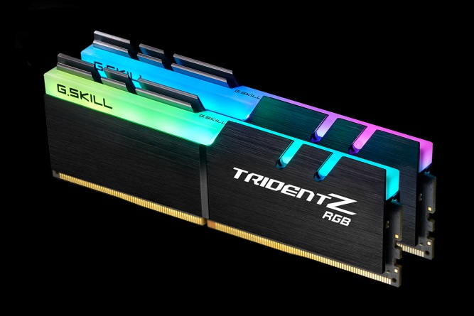 זיכרון למחשב נייח G.Skill DDR4 F4-4400C18D-16GTZR 2x8GB 4400MHz TridentZ RGB