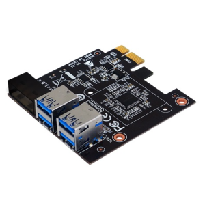 מפצל לכרייה BioStar DCBTC2 PCI-E Riser Splitter Crypto Mining Card