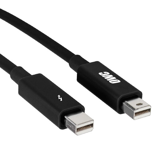 כבל 2Meter OWC Thunderbolt Cable - Black