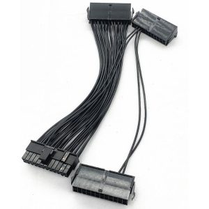 מפצל לחיבור 3 ספקי כוח 24pin