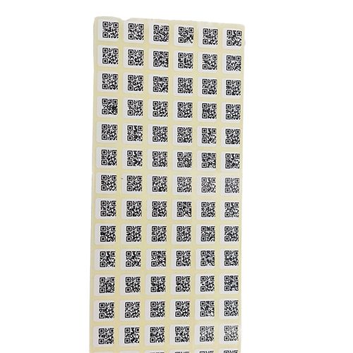 מדבקות טרמיות QR/ברקוד 12.7*12 מ"מ 6000 יח תמונה 2