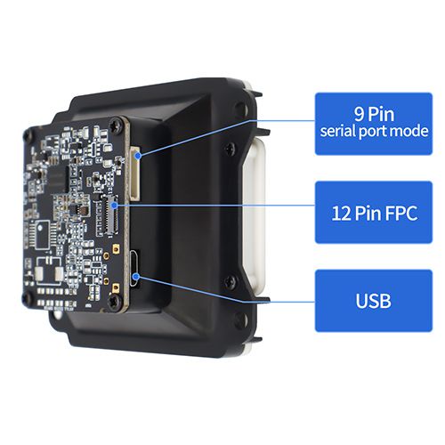 סורק ברקוד GT CODESTAR GT-770H Mini QR 2D USB תמונה 4
