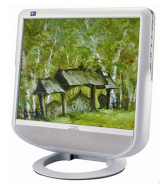 מסך מחשב KTC LCD 19" 9007S White 8ms 1:700 SPK/DVI תמונה 3