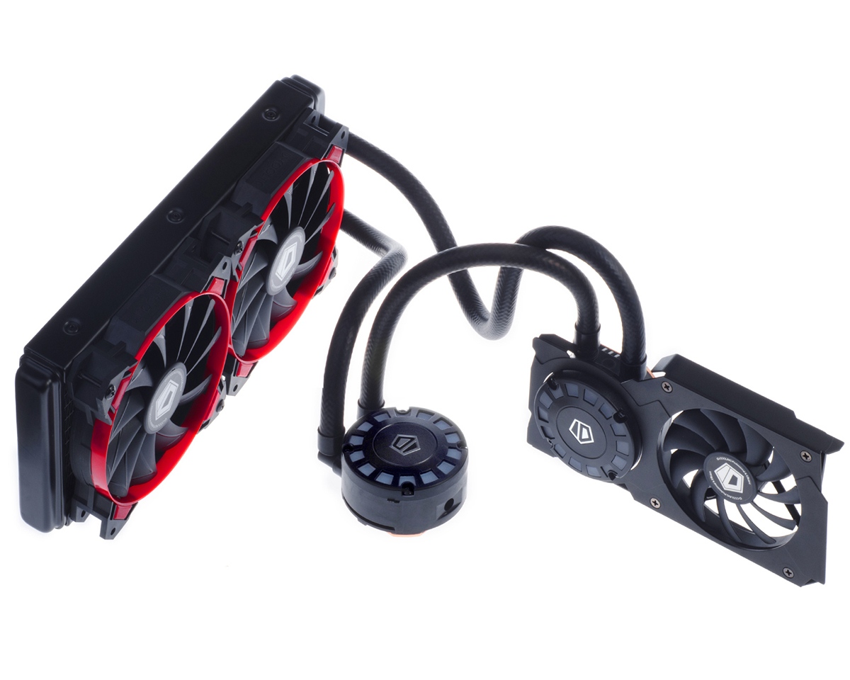 קירור נוזלי למעבד ולכרטיס מסך ID-COOLING HUNTER DUET תמונה 2