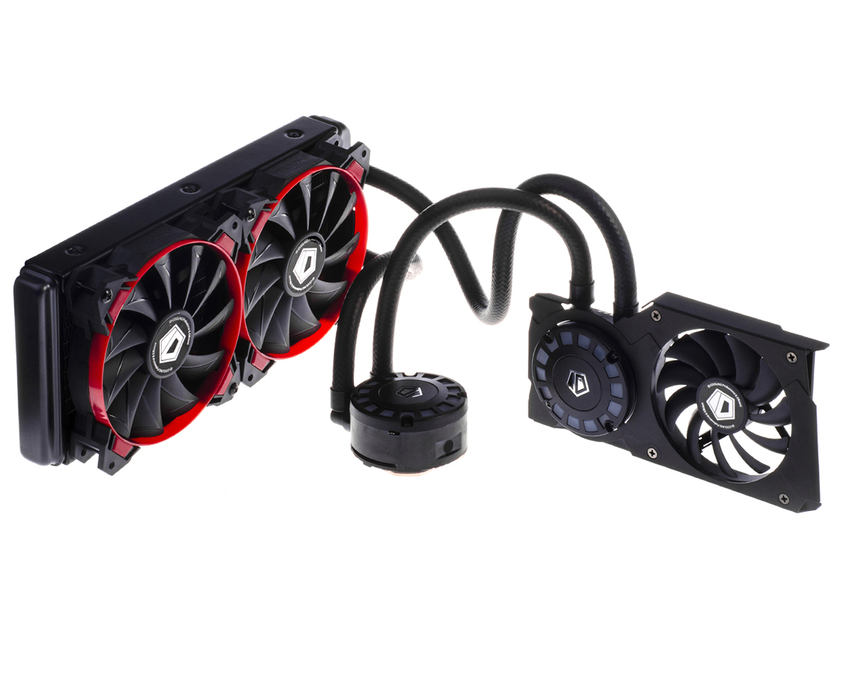 קירור נוזלי למעבד ולכרטיס מסך ID-COOLING HUNTER DUET תמונה 3