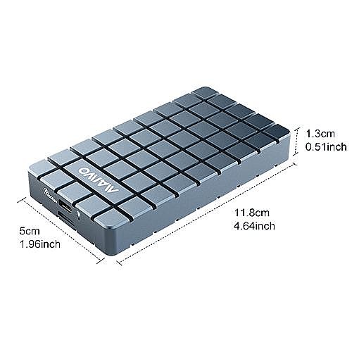 דיסק קשיח חיצוני NeTac NV7000-T 2TB במארז MAIWO K1717 USB4 M.2 NVMe SSD תמונה 3