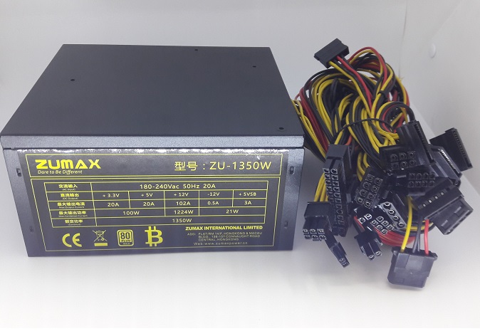 ספק כוח למיינינג ZUMAX 1350W תמונה 2