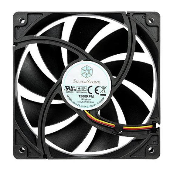 מאוורר למארז מחשב SilverStone 120mm PRO FAN FN121 תמונה 3