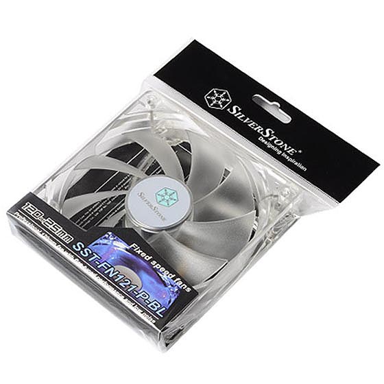 מאוורר כחול למארז מחשב SilverStone 120mm Pro Fan Blue Led תמונה 2