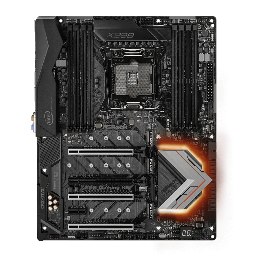 לוח אם ASROCK  X299 Fatal1ty Gaming K6 Motherboard תמונה 2