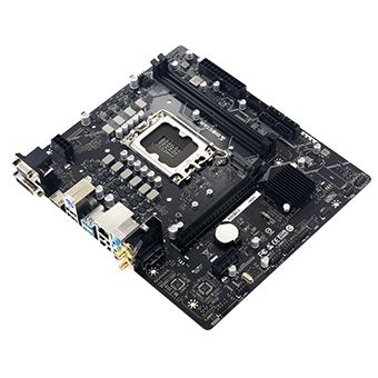 לוח אם BioStar B660MX-E mATX VGA+DVI+HDMI תמונה 2