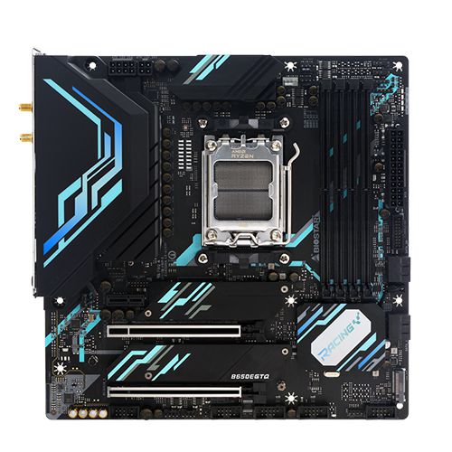 לוח BioStar AMD B650EGTQ AM5, uATX, 2.5GbE LAN תמונה 2