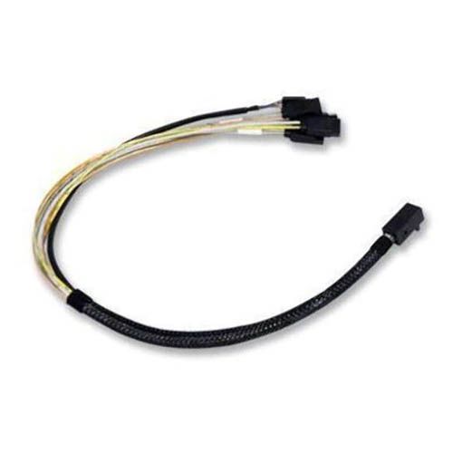 כבל LSI LSI00410 SFF-8643 TO 4XSATA 60CM תמונה 2
