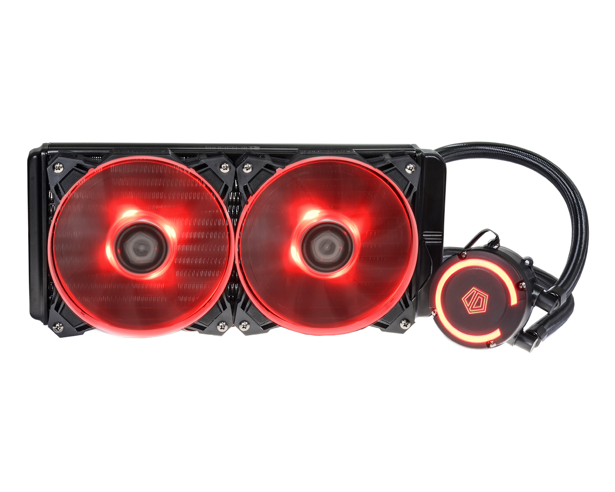 קירור נוזלי למעבד ID-COOLING AURAFLOW 240 RGB תמונה 2