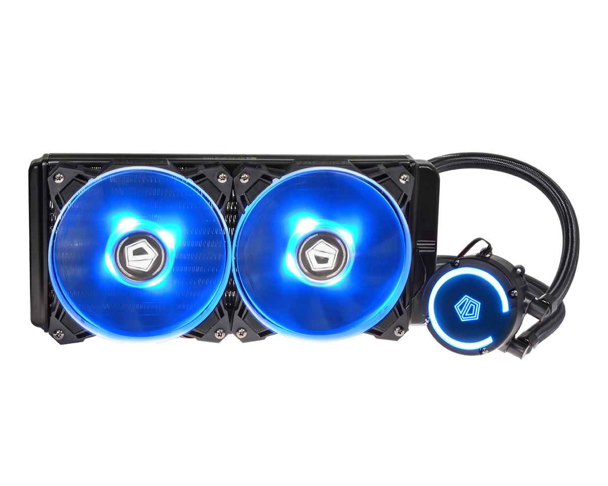 קירור נוזלי למעבד ID-COOLING AURAFLOW 240 RGB תמונה 3