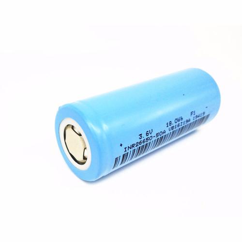 סוללת ליתיום נטענת 26650 5000mAh 3.6V תמונה 2