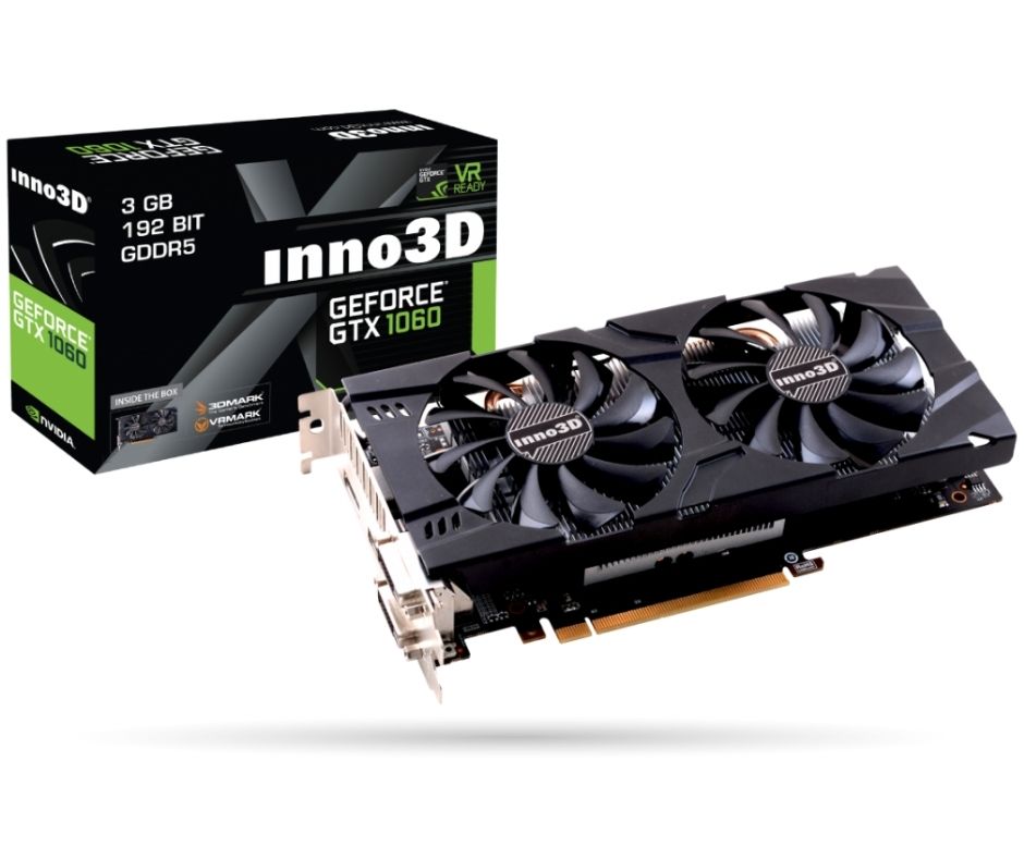כרטיס מסך Inno3D GeForce GTX 1060 3GB Twin X2 תמונה 2