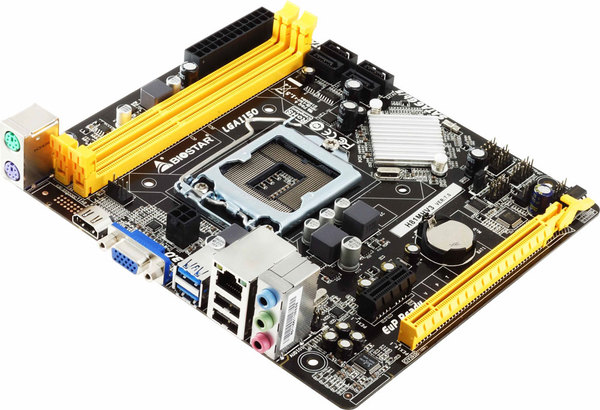 לוח אם BIOSTAR H81MHV3 DDR3 1YW תמונה 3