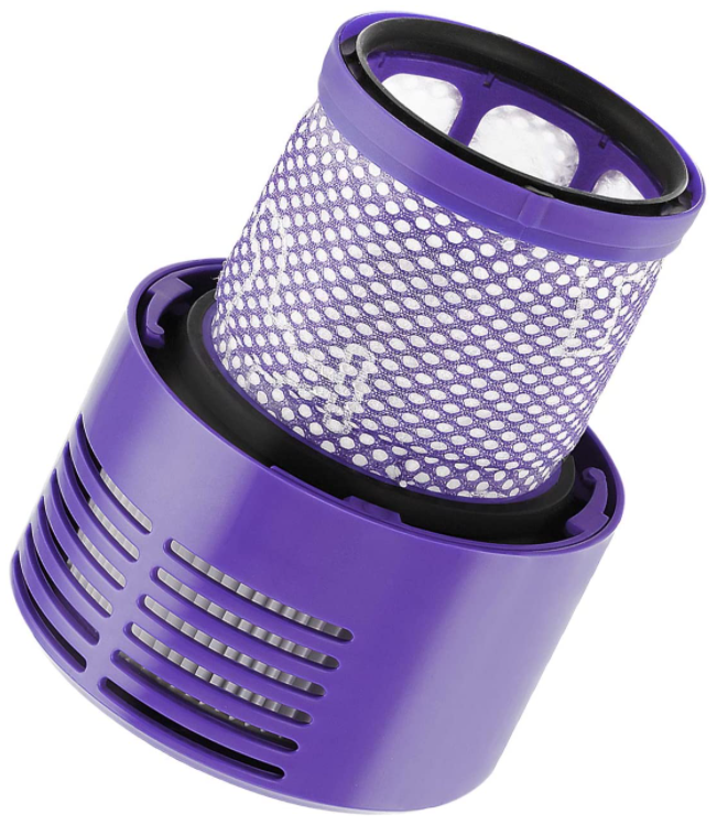 סט סוללה 2800mAh ופילטר אחורי לדייסון V10 תמונה 2