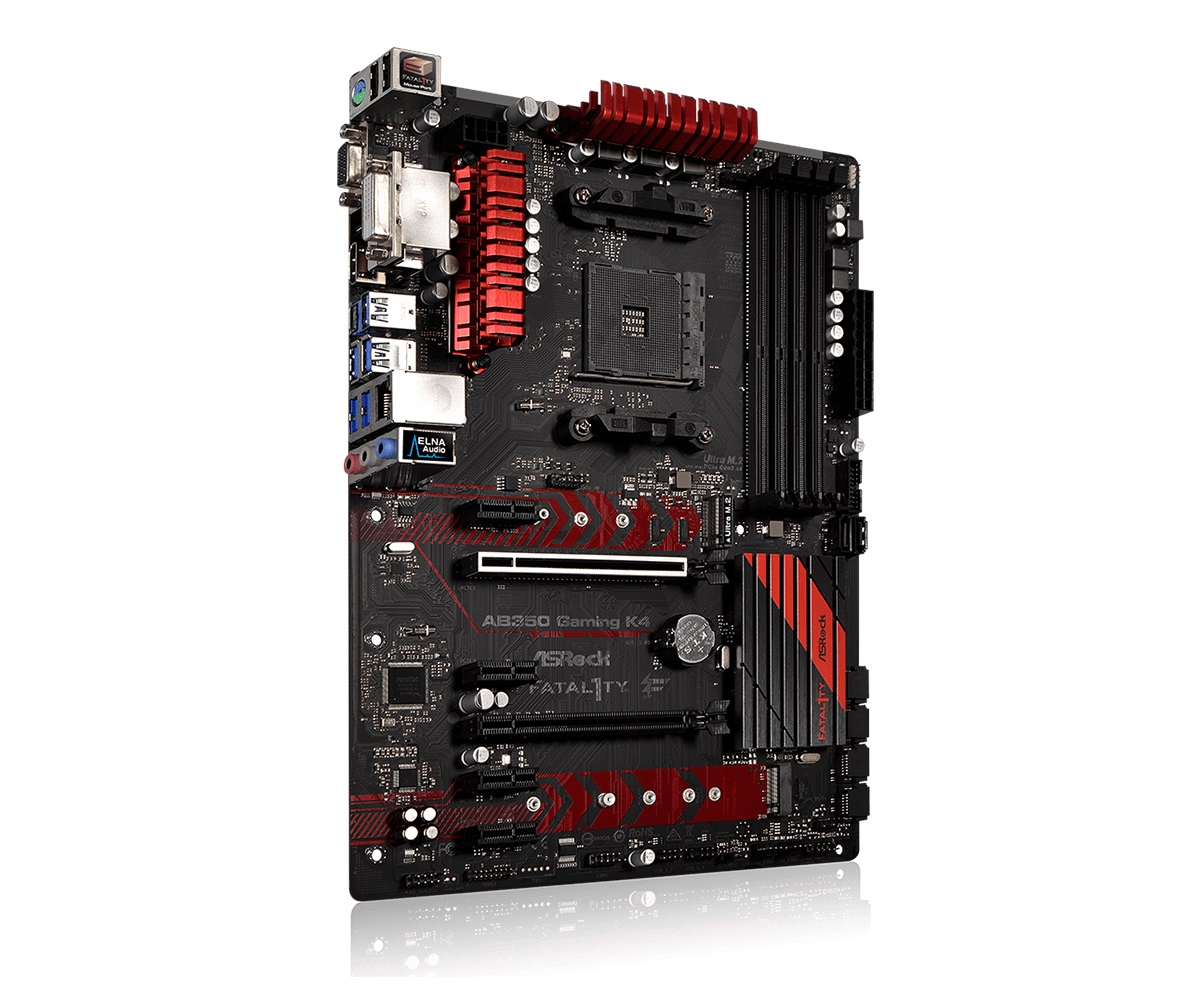 לוח אם ASRock Fatal1ty AB350 Gaming K4 תמונה 4