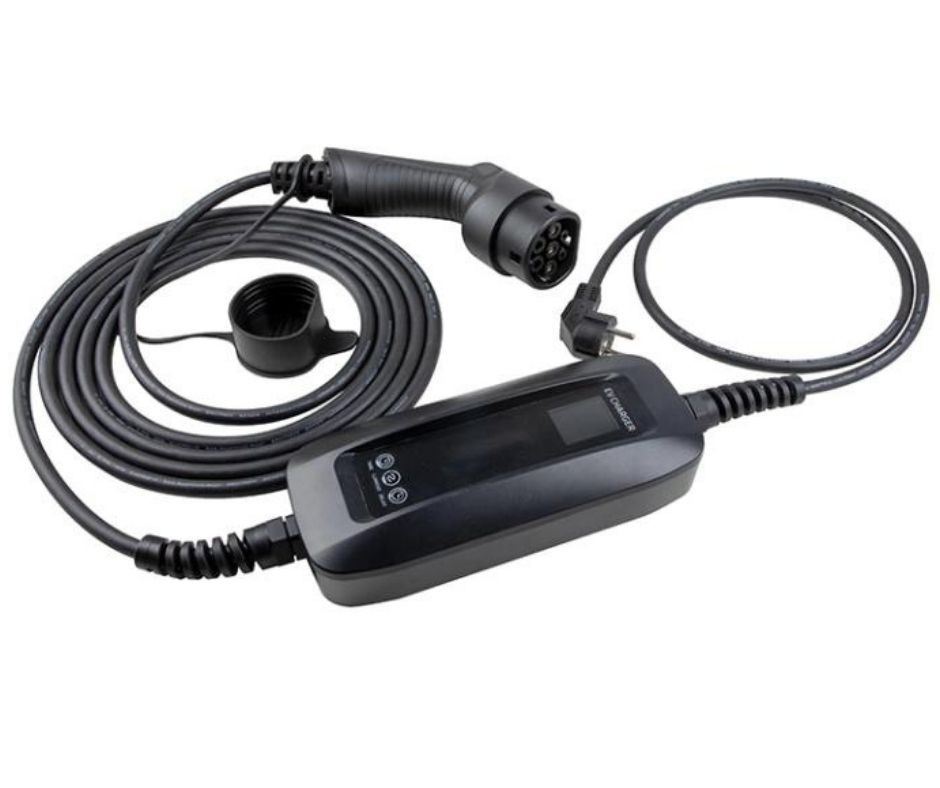 מטען נייד לרכב חשמלי PORTABLE EV CHARGER 16A תמונה 2