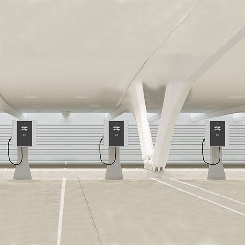 עמדת טעינה מהירה לרכב חשמלי DC 30kW CCS2 תמונה 2
