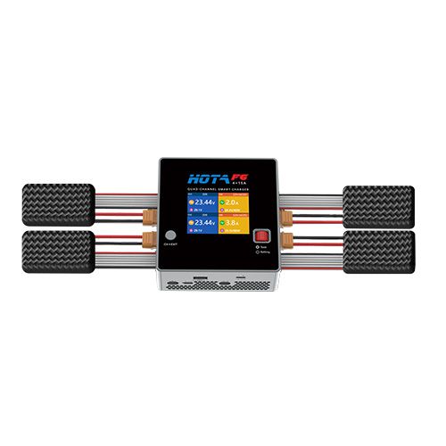 מטען DC מרובע ערוצים HOTA F6 1000W תמונה 5