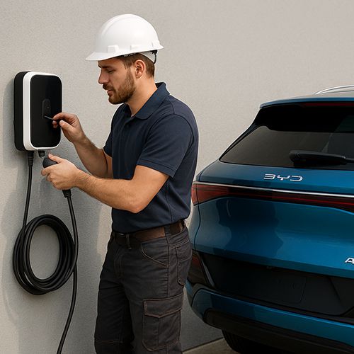התקנת עמדת טעינה ביתית AC 22kw תמונה 2