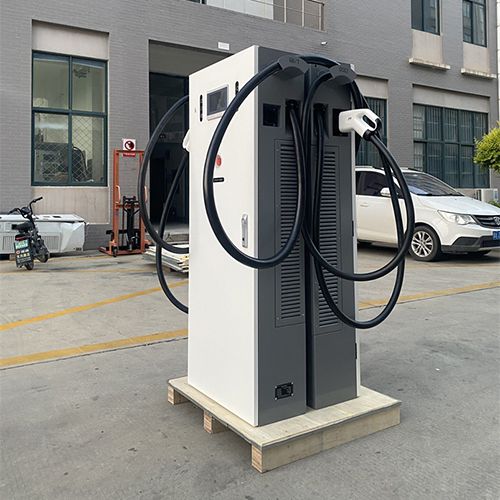 עמדת טעינה DC מהירה 120KW-40KW קילוואט  Braumers CCS2 CCS1 תמונה 2
