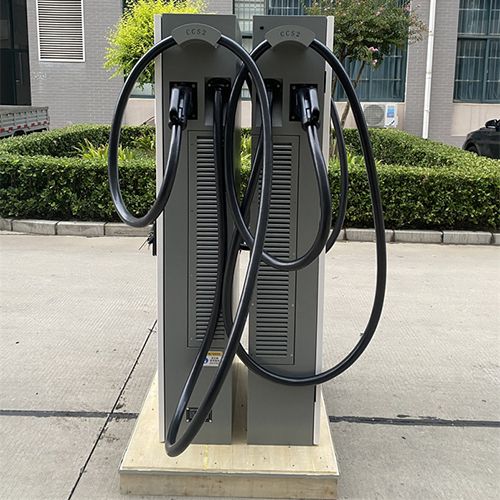 עמדת טעינה DC מהירה 120KW-40KW קילוואט  Braumers CCS2 CCS1 תמונה 3