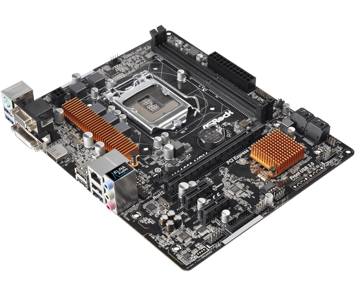 לוח אם ASRock H110M-HDV תמונה 4