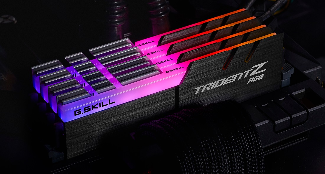 זיכרון למחשב נייח G.Skill DDR4 32GB 3600Mhz F4-3600C17Q-32GTZR תמונה 5