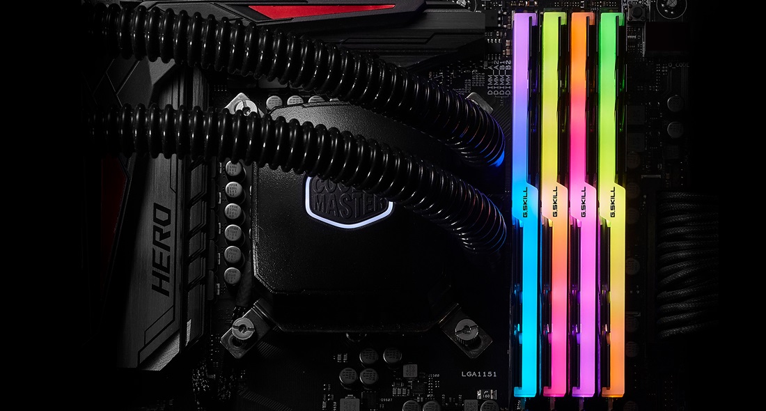 זיכרון למחשב נייח G.Skill DDR4 32GB 3600Mhz F4-3600C17Q-32GTZR תמונה 6