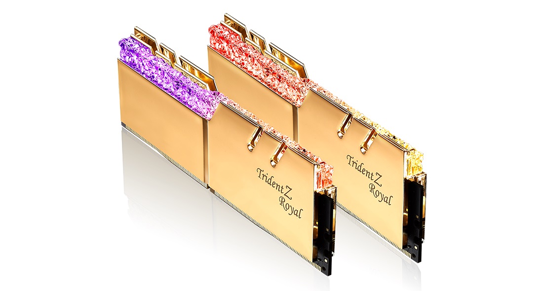 זיכרון למחשב נייח G.Skill DDR4 16GB 3200Mhz F4-3200C16D-16GTRG תמונה 2
