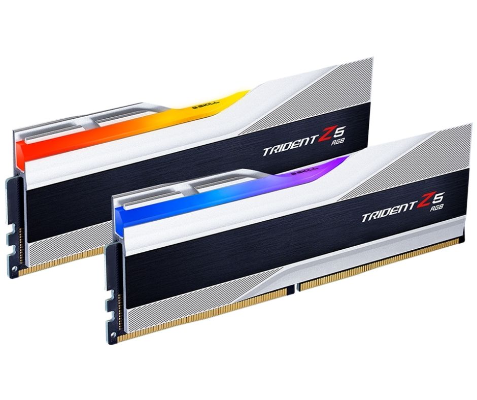 זיכרונות G.Skill DDR5 RAM F5-5600U3636C16GX2-TZ5RS 2x16GB 5600MHz RGB Silver תמונה 2